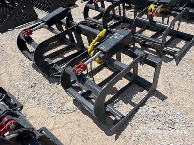 All-Star 72 In E-Series Root Skid Steer Grapple (Unused)