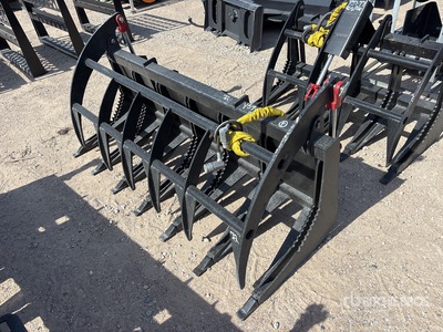All-Star 72 In E-Series Skid Steer Root Rake (Unused)