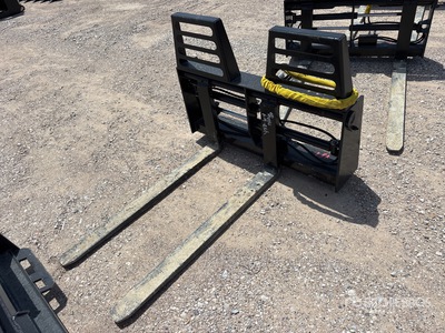 All-Star 48 in Hydraulic Skid Steer Forks (Unused)