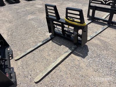 All-Star 48 in Hydraulic Skid Steer Forks (Unused)
