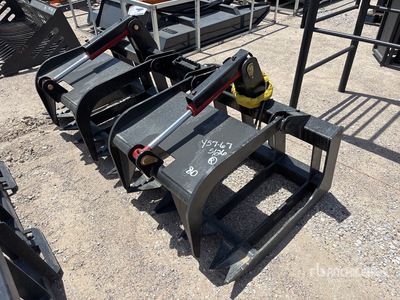 All-Star 80 In Root Skid Steer Grapple (Unused)