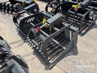 All-Star 72 in E-Series Skeleton Skid Steer Grapple (Unused)