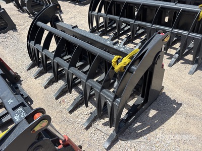 All-Star 74 In Râteau à racines pour Skid Steer (Unused)