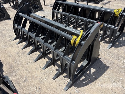 All-Star 84 In Râteau à racines pour Skid Steer (Unused)