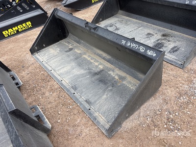 Mid-State 74 in Low Pro Skid Steer Bucket (Unused)