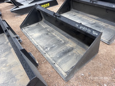Mid-State 78 in Low Pro Skid Steer Bucket (Unused)