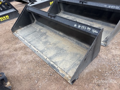 Mid-State 84 in Low Pro Skid Steer Bucket (Unused)