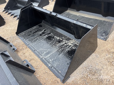 Mid-State 78 in Snow/Litter Skid Steer Bucket (Unused)