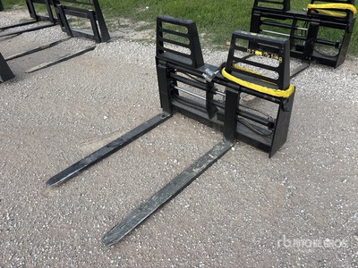All-Star 48 in Hydraulic Skid Steer Forks (Unused)