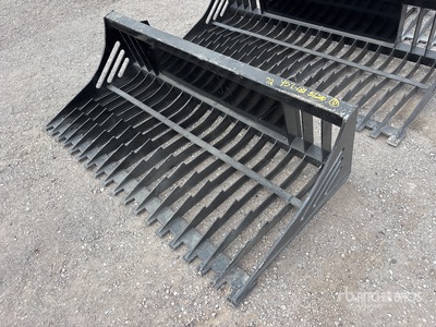 All-Star 72 in E-Series Skeleton Skid Steer Bucket (Unused)