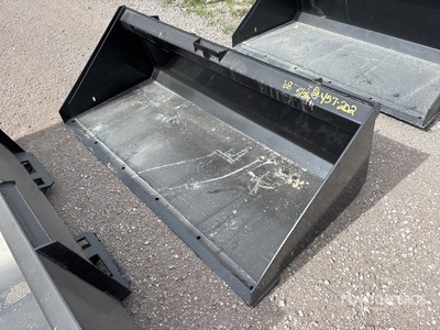 Mid-State 68 in Low Profile Skid Steer Bucket (Unused)