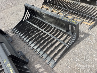 Mid-State 68 in E-Series Skeleton Skid Steer Bucket (Unused)
