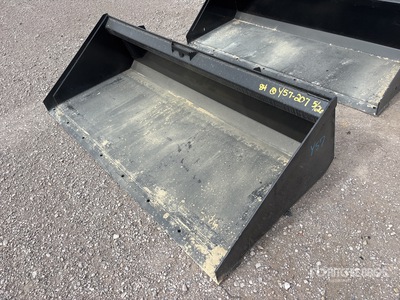 Mid-State 84 in Low Profile Skid Steer Bucket (Unused)