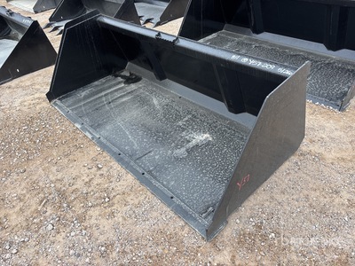 Mid-State 84 in Snow/Litter Skid Steer Bucket (Unused)