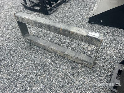 All-Star Skid Steer Attachment Mounting Plate (Unused)