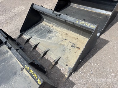 All-Star 68 in Low Pro w/Teeth Skid Steer Bucket (Unused)