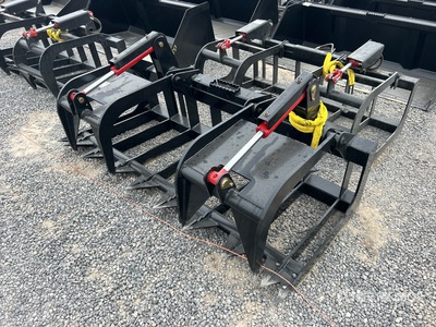 All-Star 74 in Heavy Duty Root Skid Steer Grapple (Unused)
