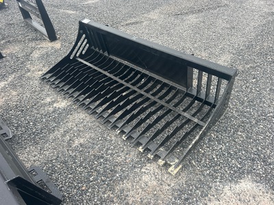 All-Star 78 in Skeleton Skid Steer Bucket (Unused)
