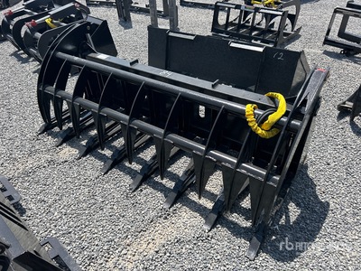 All-Star 84 in Heavy Duty Skid Steer Root Rake (Unused)
