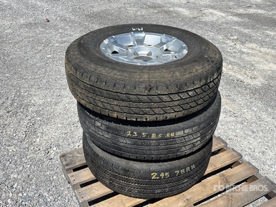 Quantity of (3) Rims & Tires