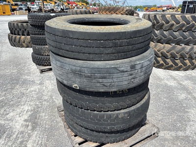 Quantity of (5) 11R24.5 Tires