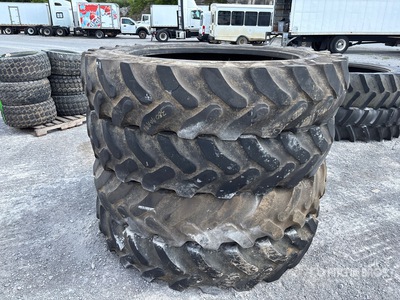 Quantity of (4) Goodyear 380/90R46 Tires