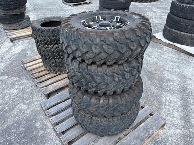 Quantity of (4) Maxxis Rims & Tyres