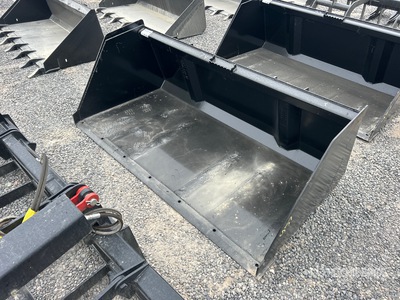 Mid-State 74 in Snow/Litter Skid Steer Bucket (Unused)