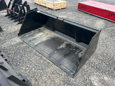 Mid-State 78 in Snow/Litter Skid Steer Bucket (Unused)