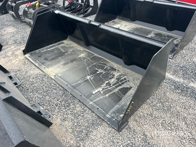 Mid-State 84 in Snow/Litter Skid Steer Bucket (Unused)