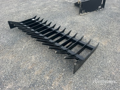 84 in Skid Steer Root Rake (Unused)