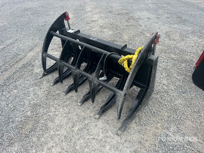 Mid-State 60 in Skid Steer Root Rake (Unused)