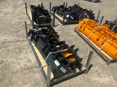 Quantity of (8) 2026 VICSEC VCA-8 Mini Excavator Attachments エクスカベーター用アタッチメント - その他 (Unused)
