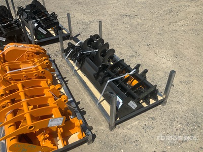 Quantity of (8) 2026 VICSEC VCA-8 Mini Excavator Attachments エクスカベーター用アタッチメント - その他 (Unused)