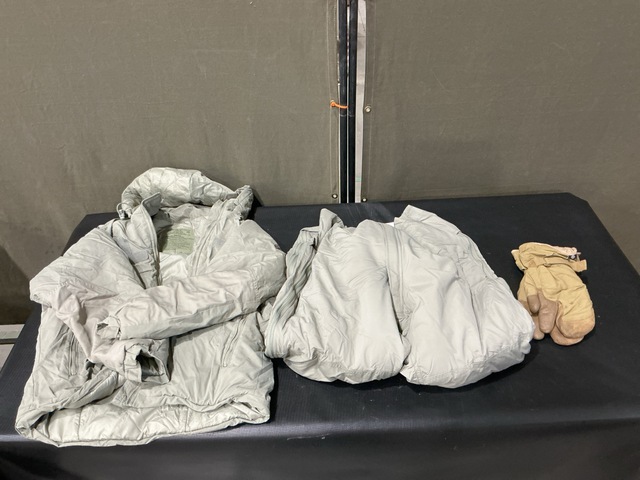(9) Parkas, (21) Pairs of Cold Weather Mittens & Assorted Items