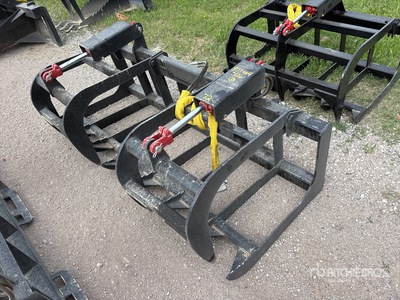 All-Star 72 in E-Series Root Skid Steer Grapple (Unused)
