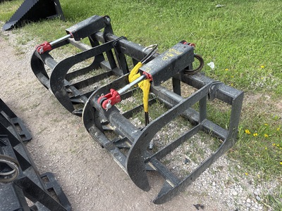 All-Star 72 in E-Series Root Skid Steer Grapple (Unused)