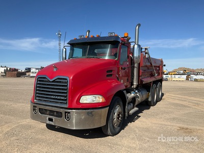 2014 Mack CXU613 6x4 T/A Dump Truck