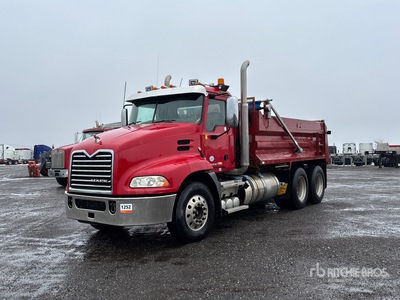 2014 Mack CXU613 6x4 T/A Dump Truck