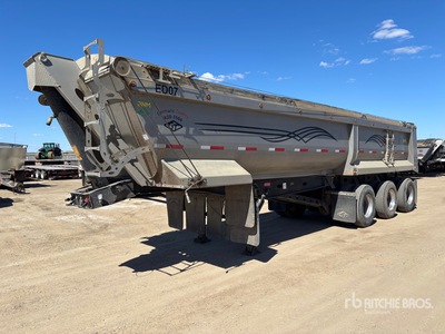 2023 Germanic Trailer 33 ft Tri/A End Dump Trailer
