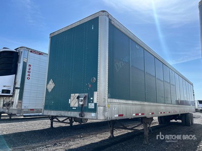 2007 Wabash 53 ft x 102 in T/A Van Trailer