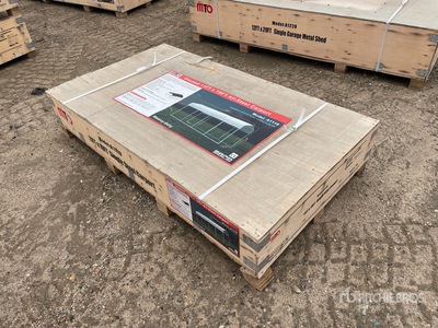 2026 MTO A1119 11 ft x 19 ft Steel Carport (Unused)