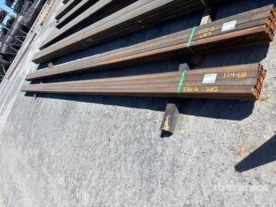 Quantity of (16) Kit Containers Square Tubing Pipe (Unused)