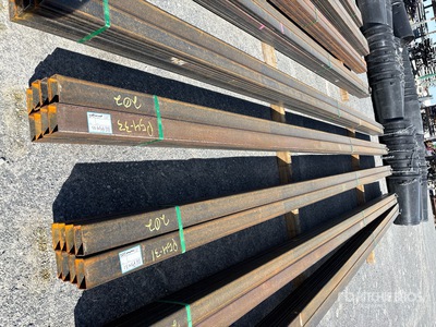 Quantity of Kit Containers Square Tubing Pipe (Unused)
