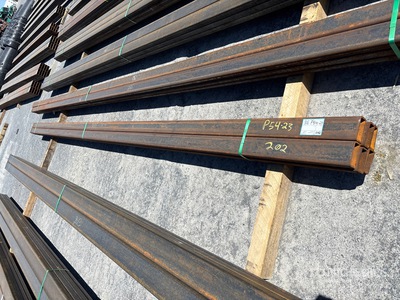 Quantity of Kit Containers Square Tubing Pipe (Unused)