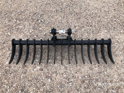 2026 Haener HBR1200-P40A Lifting Excavator Rake (Unused)