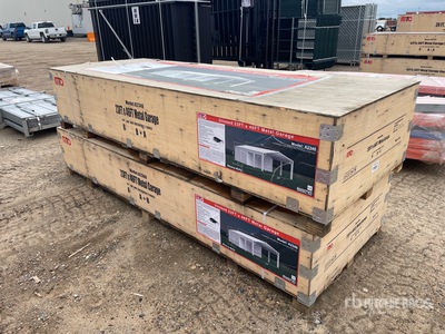 2026 MTO A2346 Double Garage Metal 23 ft x 46 ft Shed (Unused)