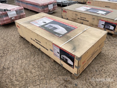 2026 MTO A2223 Double Garage Metal 22 ft x 23 ft Shed (Unused)