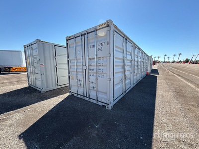 2025 40 ft High Cube Multi-Door Contenedor de almacenamiento