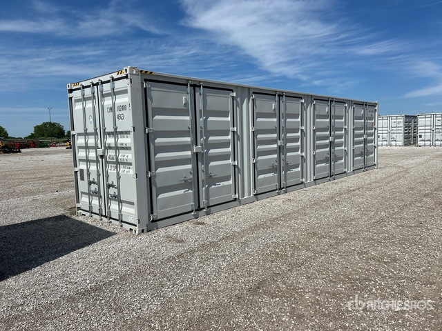 2025 40 ft High Cube Multi-Door Storage Container